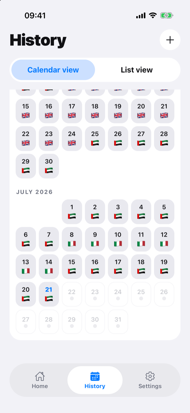 Calendar